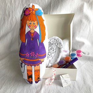Kit créatif - poupée melody à peindre