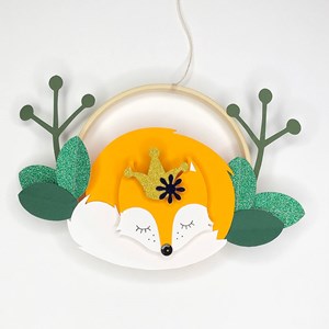 Kit papier - déco renard à coller
