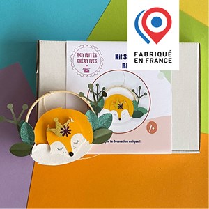 Kit papier - déco renard à coller