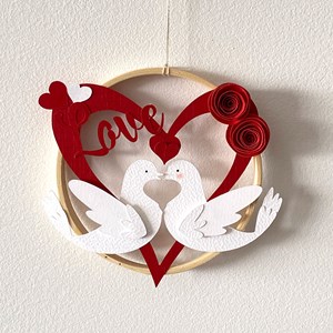 Kit papier - déco love à coller