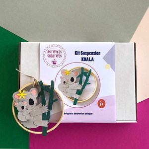 Kit papier - déco koala à coller