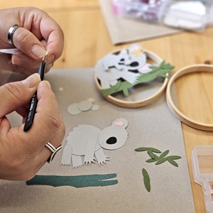 Kit papier - déco koala à coller
