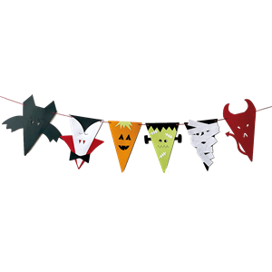 Kit papier - déco halloween à coller