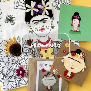 Diy - sac en tissu frida kahlo