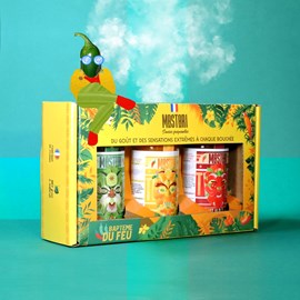 Coffret 3 sauces piquantes douces