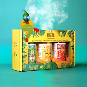 Coffret 3 sauces piquantes douces