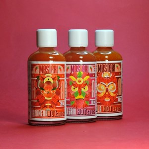 Coffret 3 sauces piquantes fortes