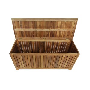 Coffre de rangement en acacia - fidgi