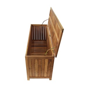 Coffre de rangement en acacia - fidgi