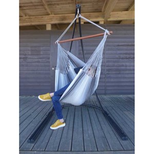 Fauteuil suspendu lunatta 3 gris