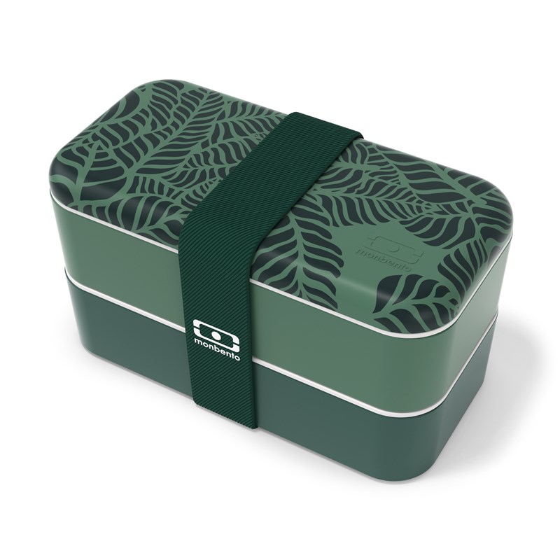 Lunch box rectangulaire 2x500ml jungle