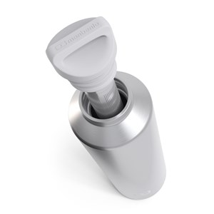 Gourde isotherme infuseur 500ml silver