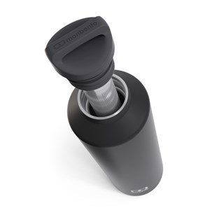 Gourde isotherme infuseur 500ml noir