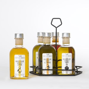 Coffret 5 huiles d'olive parfumées