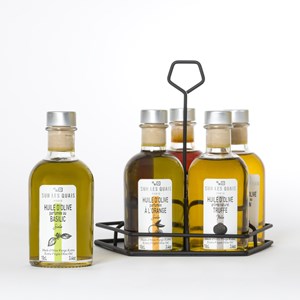 Coffret 5 huiles d'olive parfumées