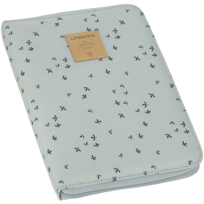 Protège Carnet De Santé Bébé Motif Licornes - Format A5 15x21 Cm Avec Rabats Ordonnances
