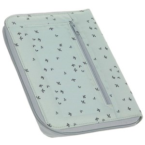 Protège carnet de santé casual menthe florale