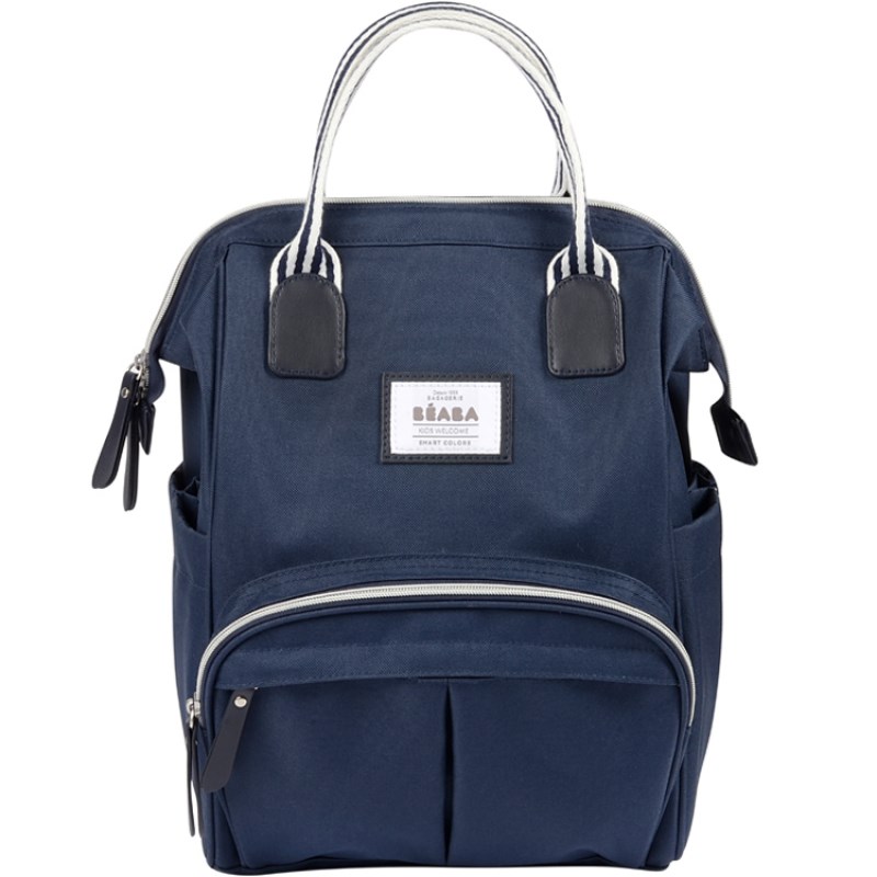 Sac à dos à langer wellington bleu marine