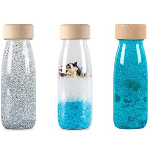 Lot de 3 bouteilles sensorielles