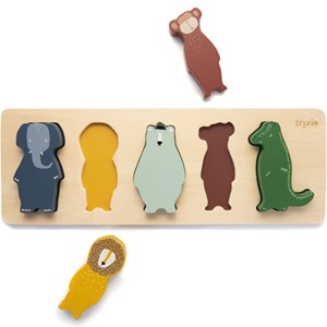 Puzzle à encastrement animaux