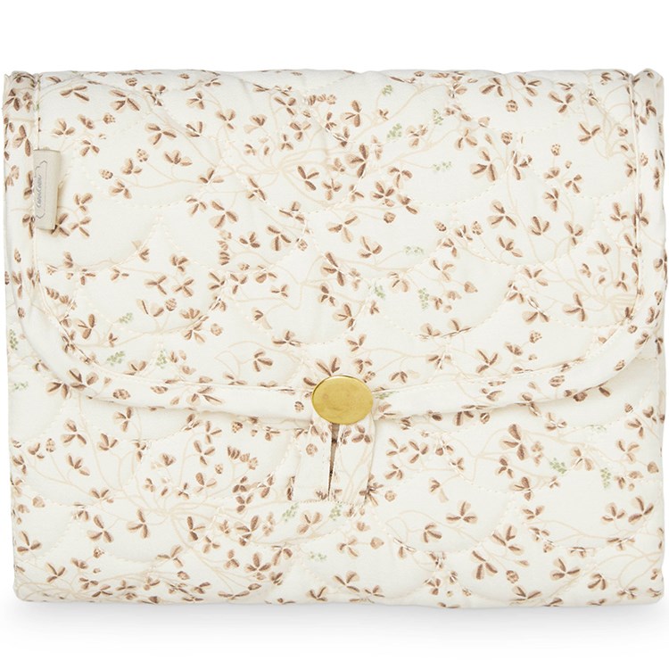 Tapis à langer lierre - amande