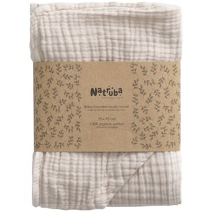 Cape de bain en coton bio