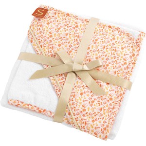 Cape de bain + gant de toilette esmee