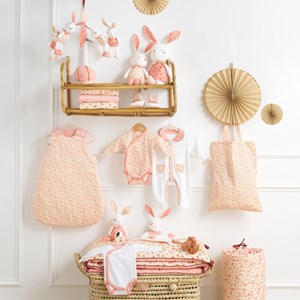 Cape de bain + gant de toilette esmee