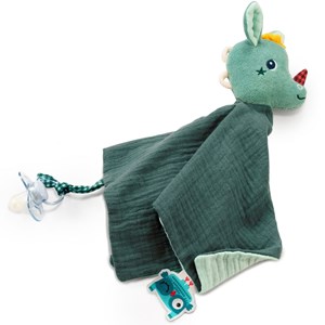 Doudou attache sucette plat éco joe (32 cm)