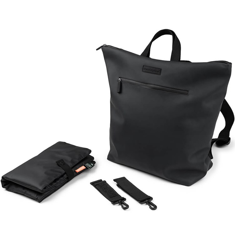 Sac à dos à langer noir