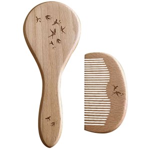 Ensemble brosse et peigne bébé hirondelles