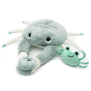 Peluche cassecou le crabe et son bébé