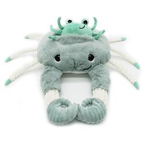 Peluche cassecou le crabe et son bébé