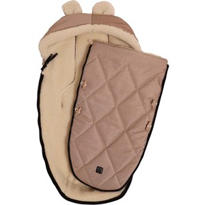 Chancelière en laine avec capuche souris