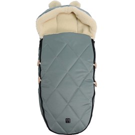 Chancelière en laine avec capuche souris