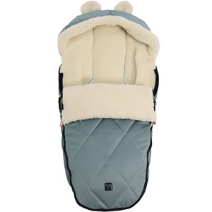 Chancelière en laine avec capuche souris