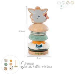 Pyramide à empiler joe