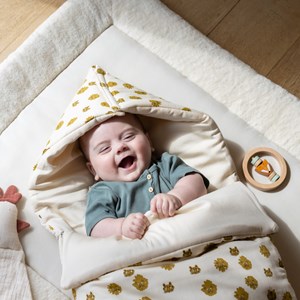 Nid d'ange passe sangle lucky leopard