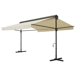 Store de jardin double pente riviera -