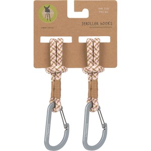 Lot de 2 crochets attaches poussettes