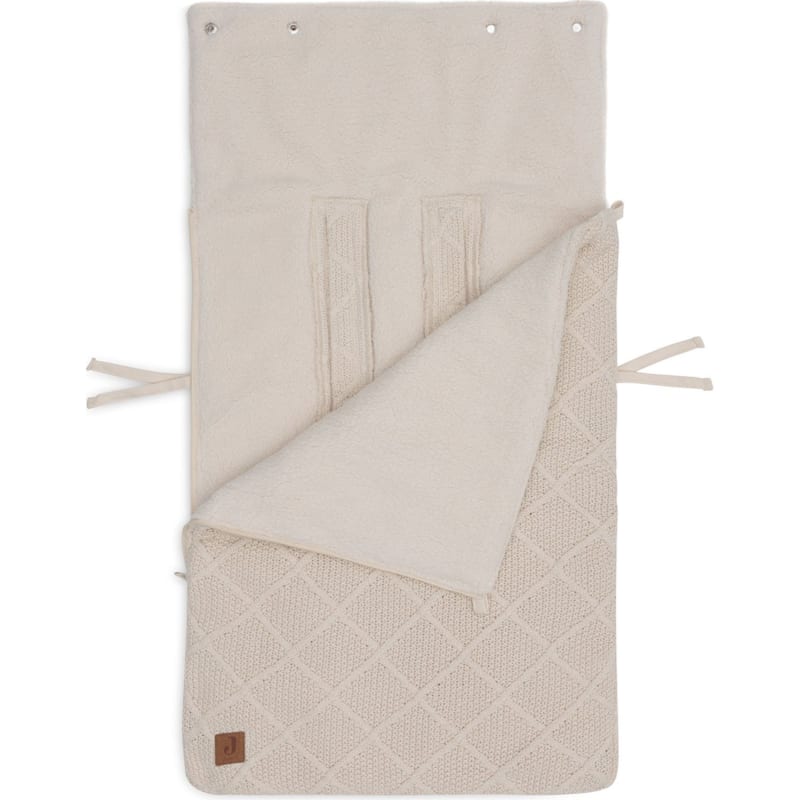 Nid d'ange passe sange check knit oatmeal (groupe 0+) (Jollein) - Image 3