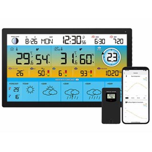 Station météo écran couleur xxl connecté