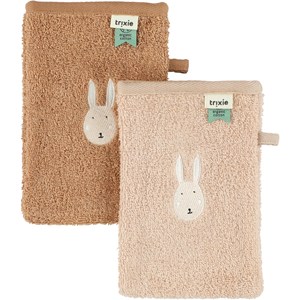 Lot de 2 gants de toilette rabbit