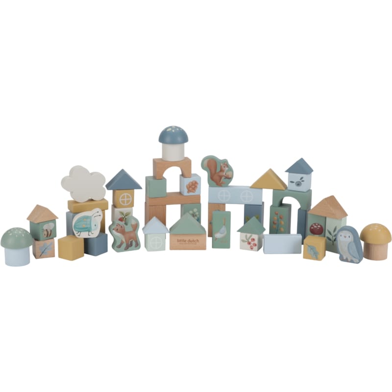 Blocs de construction en bois fsc forest friends