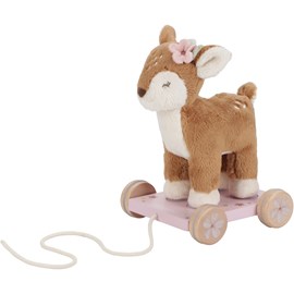 Peluche à tirer faon