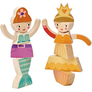 Jeu à empiler princesses et sirènes