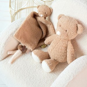 Maxi doudou attache sucette teddy
