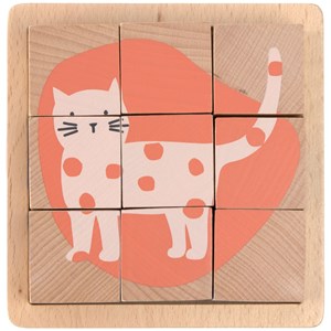 Cube puzzle en bois little mateys