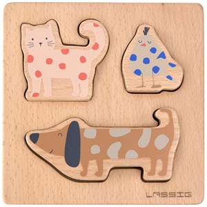 Puzzle en bois little mateys