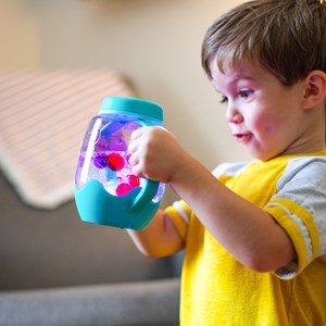 Bocal sensoriel bleu